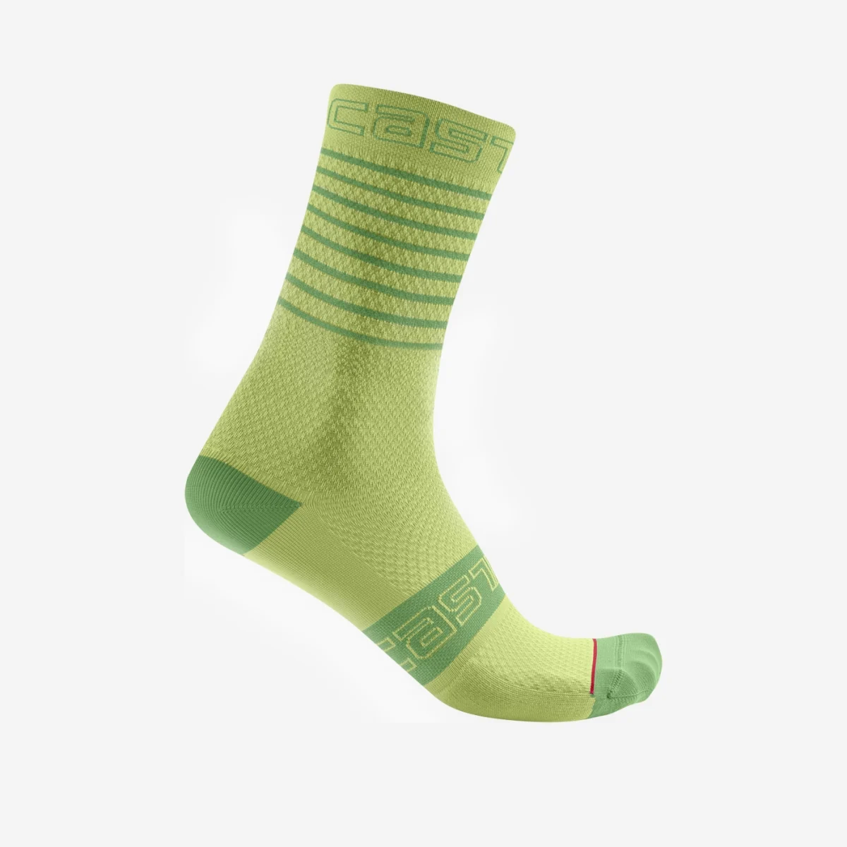 (bild för) CASTELLI SUPERLEGGERA STRUMPA LIME
