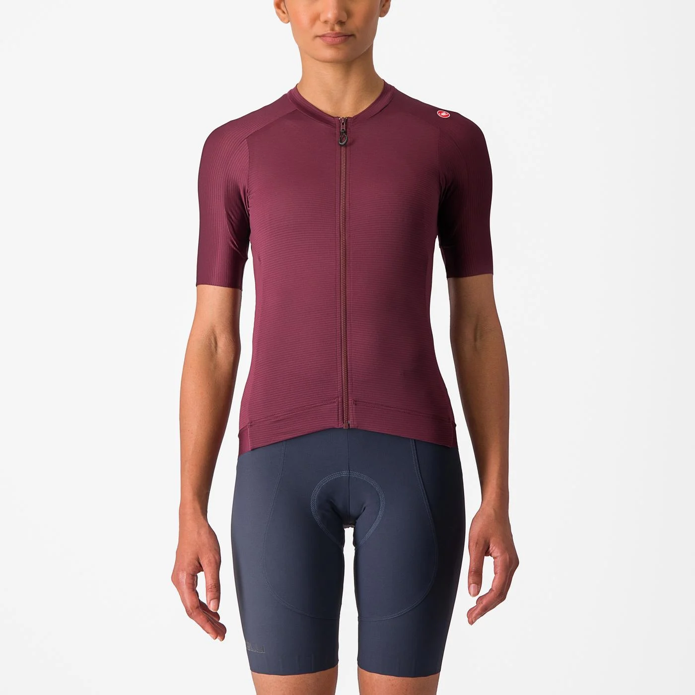 (bild för) CASTELLI ESPRESSO W JERSEY DEEP BORDEAUX