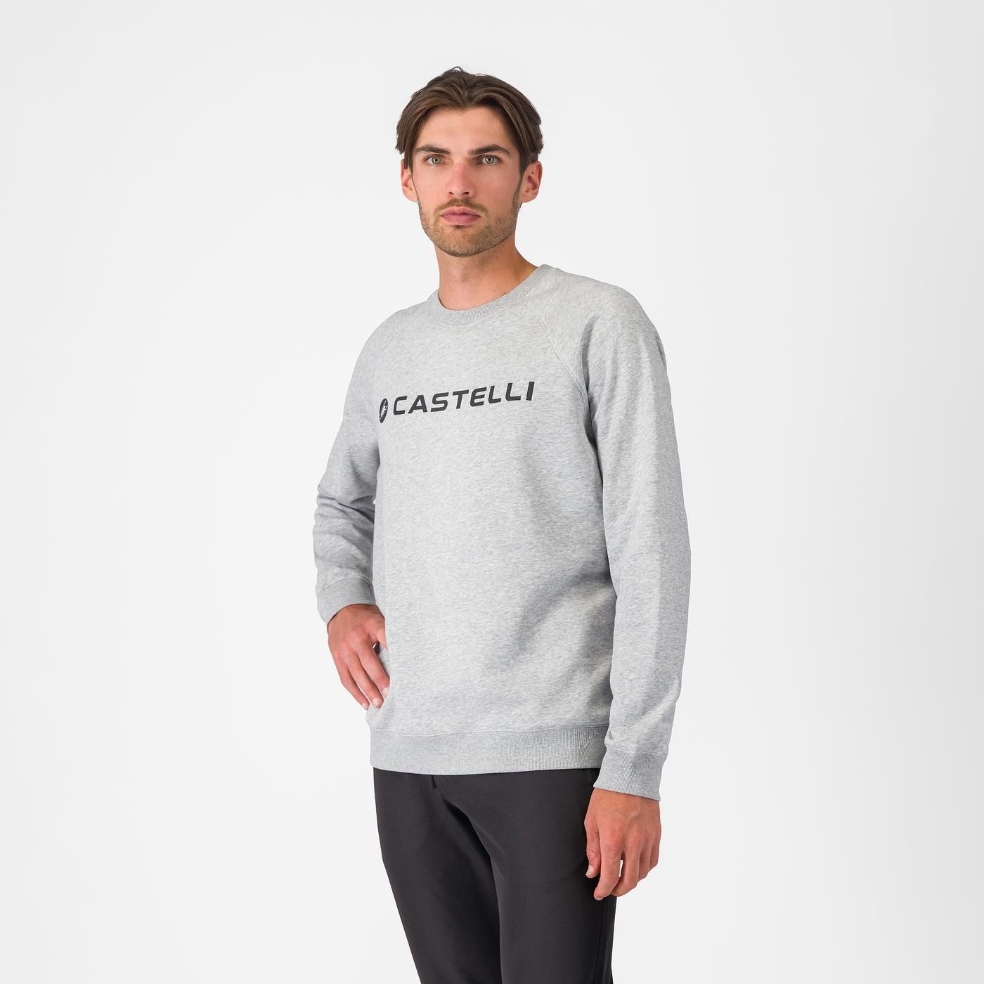 (bild för) CASTELLI LOGO SWEATSHIRT GRÅ MEDIUM