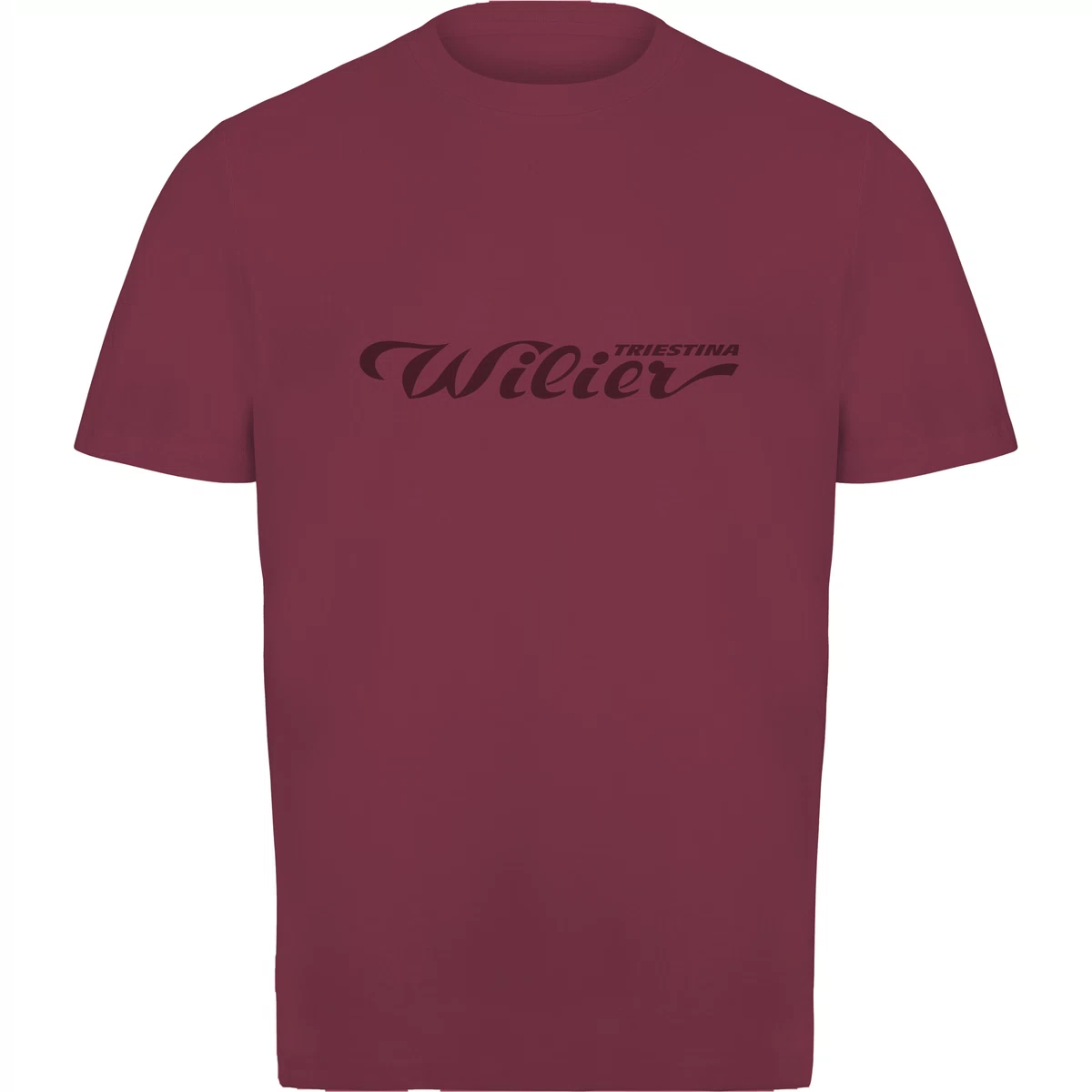 (bild för) WILIER T-SHIRT BURGUNDI BIG LOGO