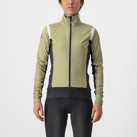 CASTELLI ALPHA ROS 2 LIGHT JACKA GRÖNBEIGE