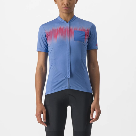 CASTELLI UNLIMITED SENTIERO 2 TRÖJA KORT BLÅ