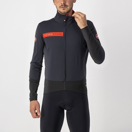 CASTELLI BETA ROS JACKA SVART 8-18*