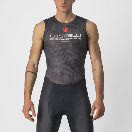 CASTELLI PRO MESH BL ÄRMLÖS UNDERSTÄLL SVART