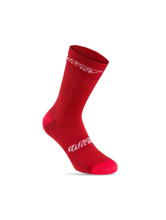 WILIER AURORA SOCKS CHERRY RED
