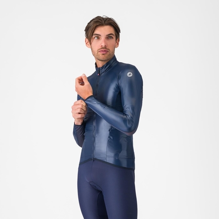 CASTELLI ARIA SHELL 2 JACKET BLÅ