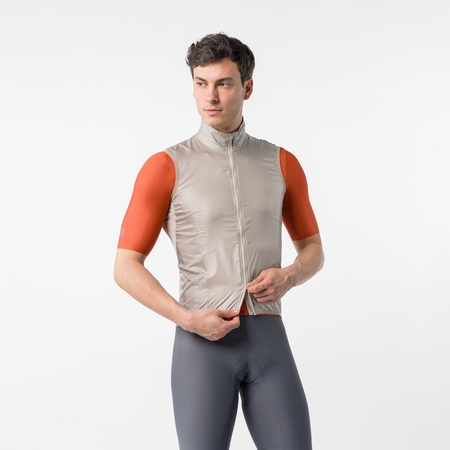 CASTELLI ARIA SHELL 2  VEST CLAY
