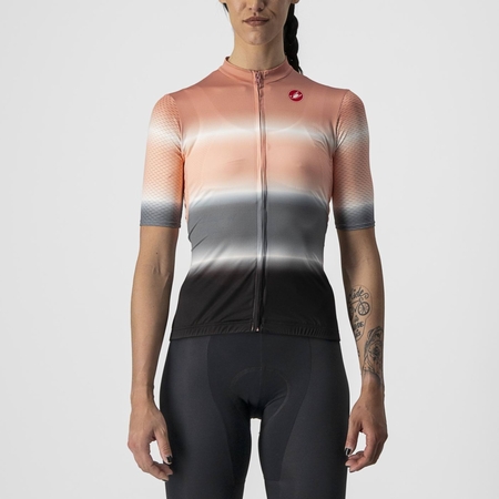 CASTELLI DOLCE TRÖJA KORT BLUSH/LIGHT BLACK