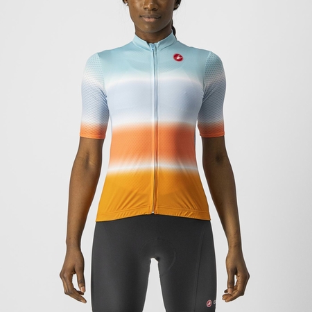 CASTELLI DOLCE TRÖJA KORT BLÅ/ORANGE