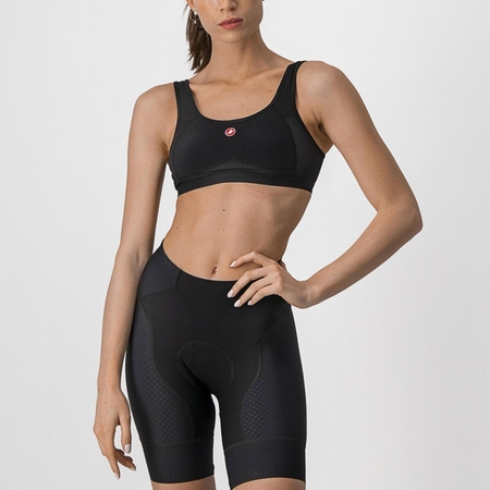 CASTELLI ROSSO CORSA BRA SVART