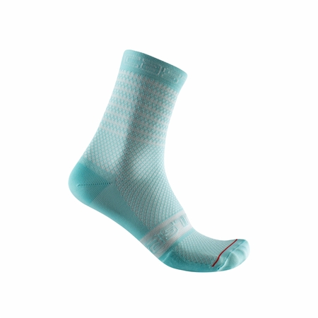 CASTELLI SUPERLEGGERA STRUMPA AQUA BLÅ