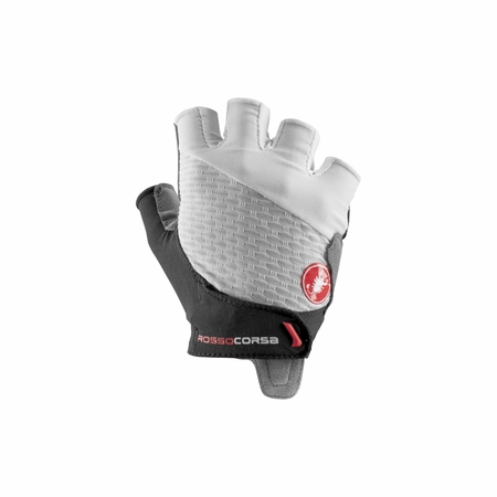 CASTELLI ROSSO CORSA 2 HANDSKE VIT