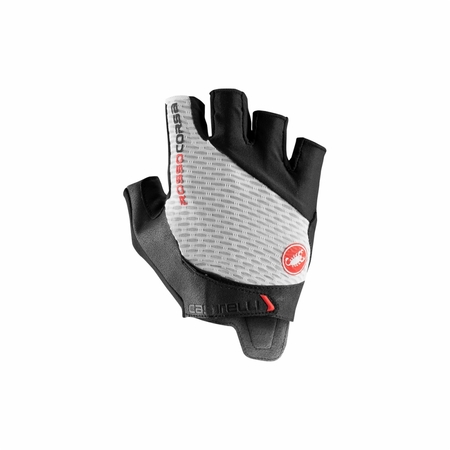 CASTELLI ROSSO CORSA PRO HANDSKE VIT